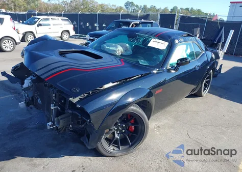 2023 Dodge Challenger R/T Scat Pack Widebody из США, поврежденный, VIN 2C3CDZFJ5PH610170